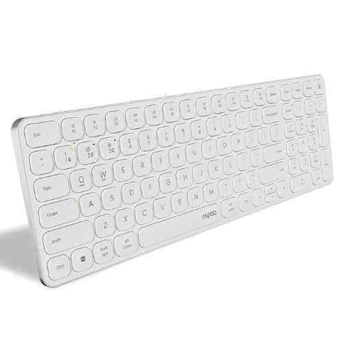 Rapoo E9350L 2.4GHz Black Bluetooth Wireless Multi-Device Keyboard
