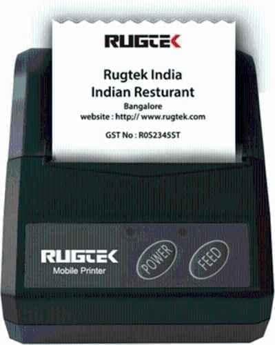 Rugtek 60W 80 mm/sec Bluetooth & USB Monochrome Thermal Receipt Printer, BP-02