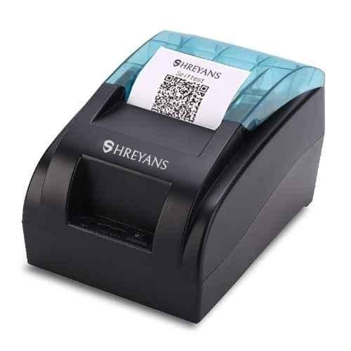 Shreyans 58mm Black USB Direct Thermal Receipt Printer, KP207