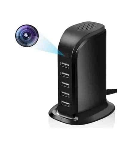 Smars 2MP 30W Full HD Mini Wi-Fi USB Power Adaptor Camera with Motion Detection Remote Monitoring