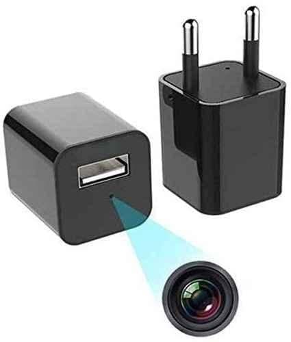 Smars 2MP HD USB Charger Hidden Camera with 2 Mode Recording & SD Card Support