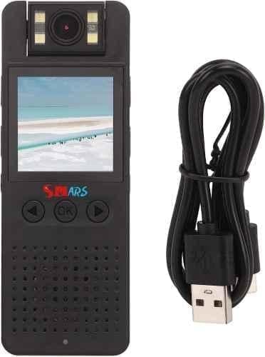Smars 2MP Police Body Wearable Wi-Fi Camera with HD Display for Law Enforcement Team