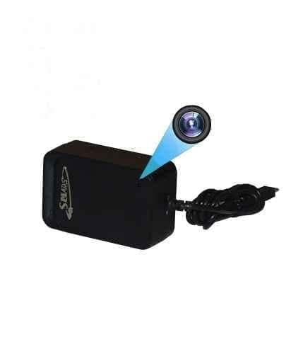 Smars V8 2MP Full HD Secret Wi-Fi Enabled Nanny Mini Hole Spy Charger Camera