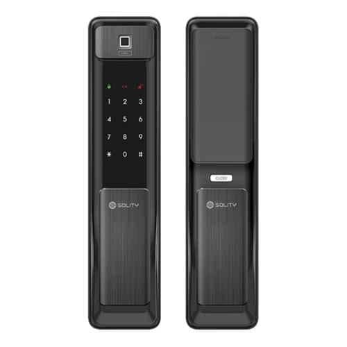 Solity GSP-2000BK Premium Push-Pull Smart Door Lock