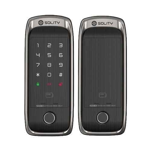 Solity Premium Vertical Rim Lock for Sliding & Sash Door, GR-60B