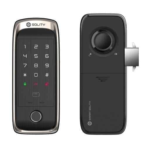 Solity Premium Vertical Rim Lock for Sliding & Sash Door, GA-60BH
