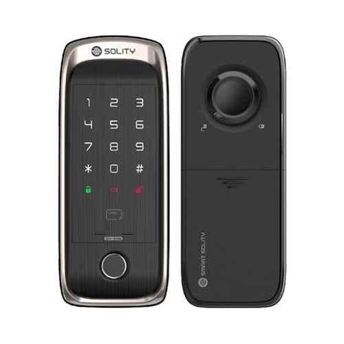 Solity Premium Vertical Rim Lock for Sliding & Sash Door, GA-60B