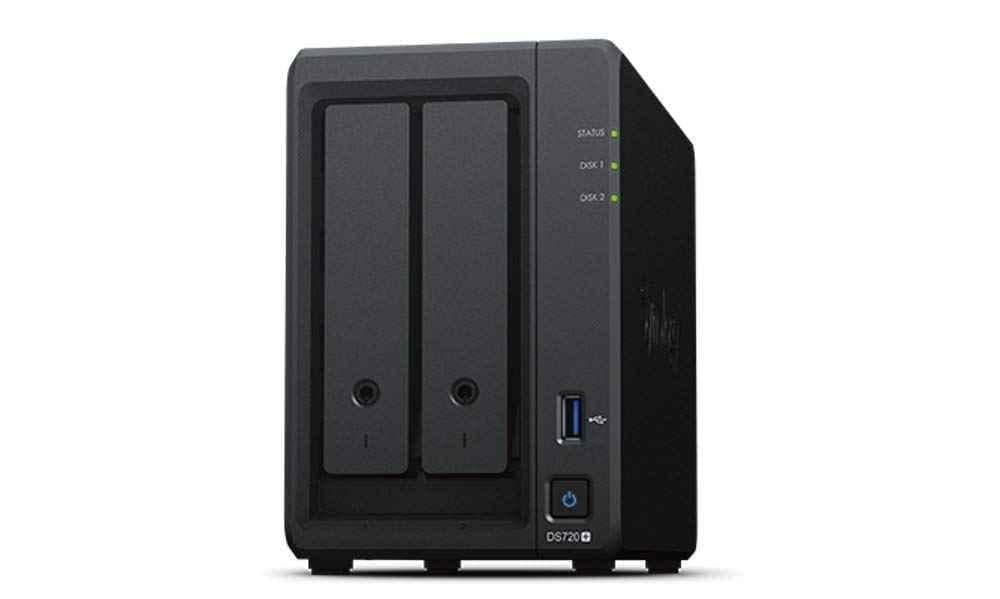 Synology Diskstation DS720+ 4-Bay Scalable NAS with SSD Cache Acceleration Capability