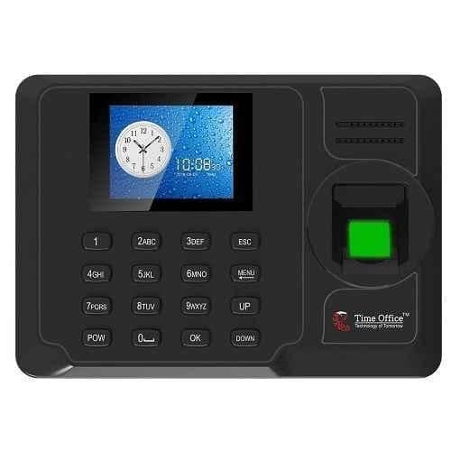 Time Office Z305 Black Fingerprint, Cloud Based Time & Attendance Machine with Finger & Card Access