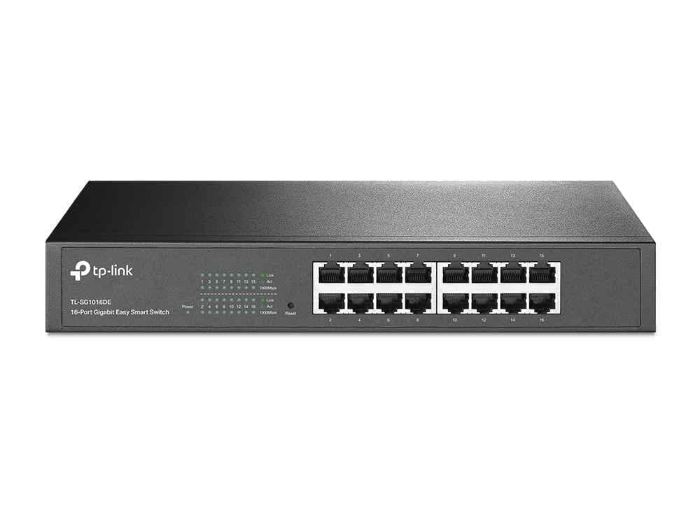 TP-Link 16 Port Gigabit Easy Smart Switch, TL-SG1016DE