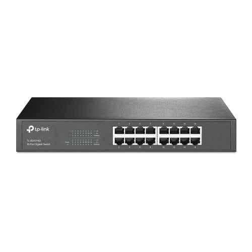 TP-Link 16 Ports Gigabit Desktop & Rackmount Switch, TL-SG1016D
