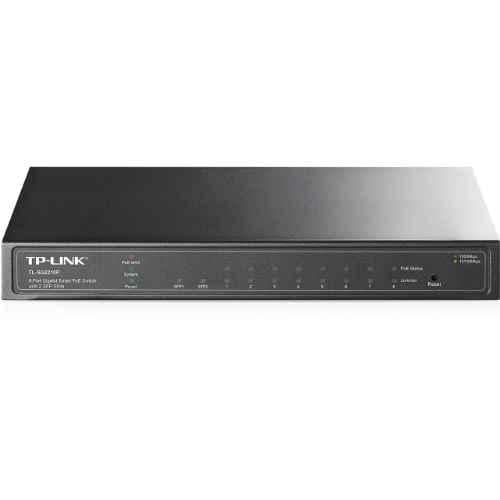 TP-Link 8 Port Gigabit Smart PoE Switch with 2 Combo SFP Slots, TL-SG2210P