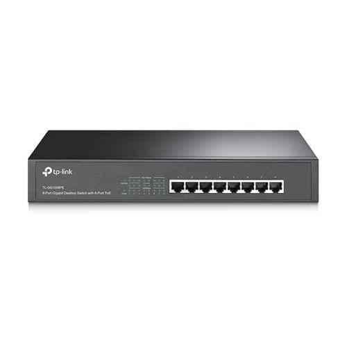 TP-Link 8 Ports Gigabit Desktop & Rackmount Switch with 8 Ports POE Plus, TL-SG1008PE V1
