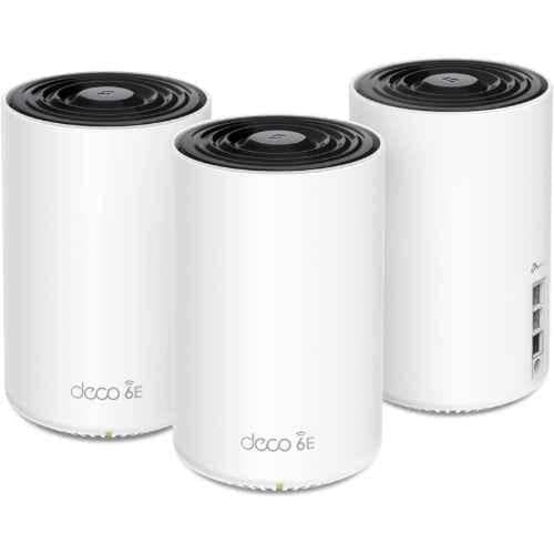 TP-Link DECO XE75 PRO AXE5400 Tri-Band Mesh Wi-Fi 6E System (Pack of 3)