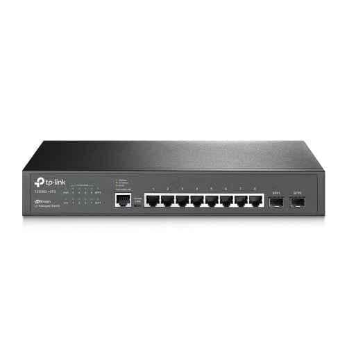 TP-Link Jetstream 8 Port Gigabit L2 Managed Switch, T2500G-10TS(SG3210)