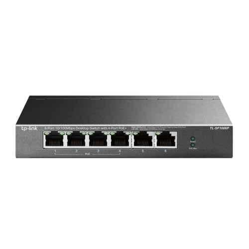 TP-Link TL-SF1006P 6 Ports Desktop Switch