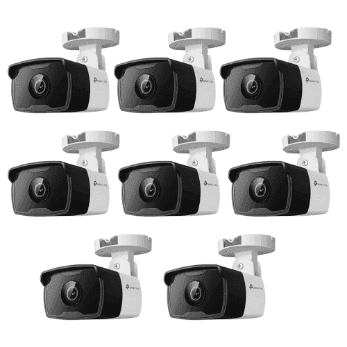 TP-Link VIGI C340I 4MP 6mm Outdoor IR Bullet Network IP Camera with Human/Vehicle Detect, NVR Enable, Smart Detect & IP67 Waterproof (Pack of 8)