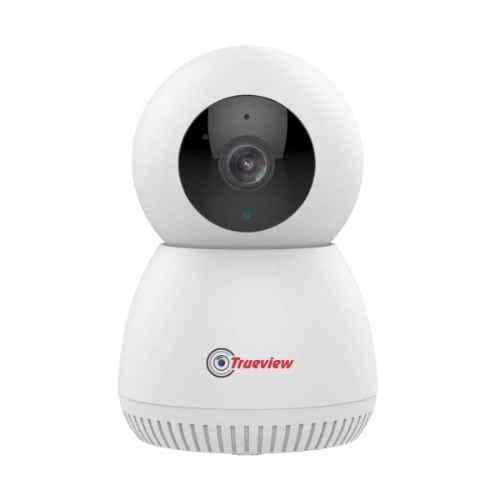 Trueview 3MP Wi-Fi Robot Security Camera | 360 deg Pan Tilt | All-Time Colour Night Vision | AI Auto Tracking & 2-Way Audio | Alexa Compatible | Supports 256GB Memory Card | STQC Certified fo