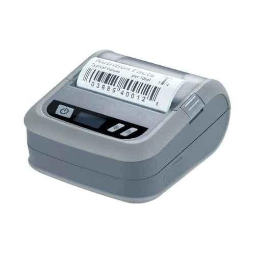 TVS Electronics MLP-370 Handheld Mobile Thermal Label & Receipt Printer, 3 inch, Bluetooth + USB, 70 mm/s, 2500 mAh Battery, 8Mb Storage, OLD Display