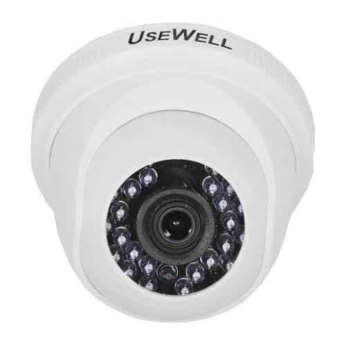 Usewell 2MP White Full HD Dome CCTV Camera, UW-BAS-R2D20