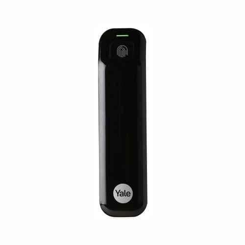 Yale FP-OP-H-B-01 Black Fingerprint Wardrobe Lock with Handle for Openable Door