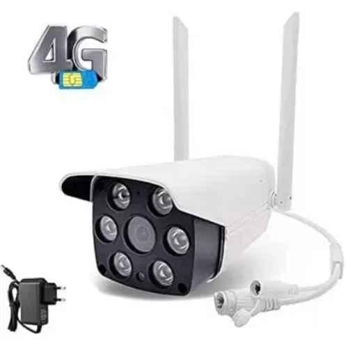 YK RETAIL 2MP Motion Detection Security Bullet Camera with Color Night Vision & 3G/4G Sim Card Based
