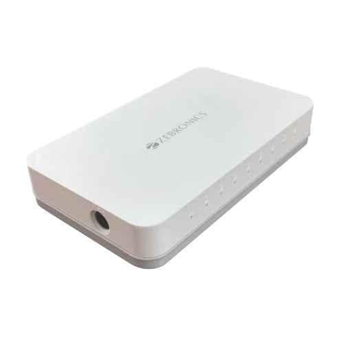 Zebronics 8 Ports 10/100Mbps Ethernet Switch, ZEB-ETS8M