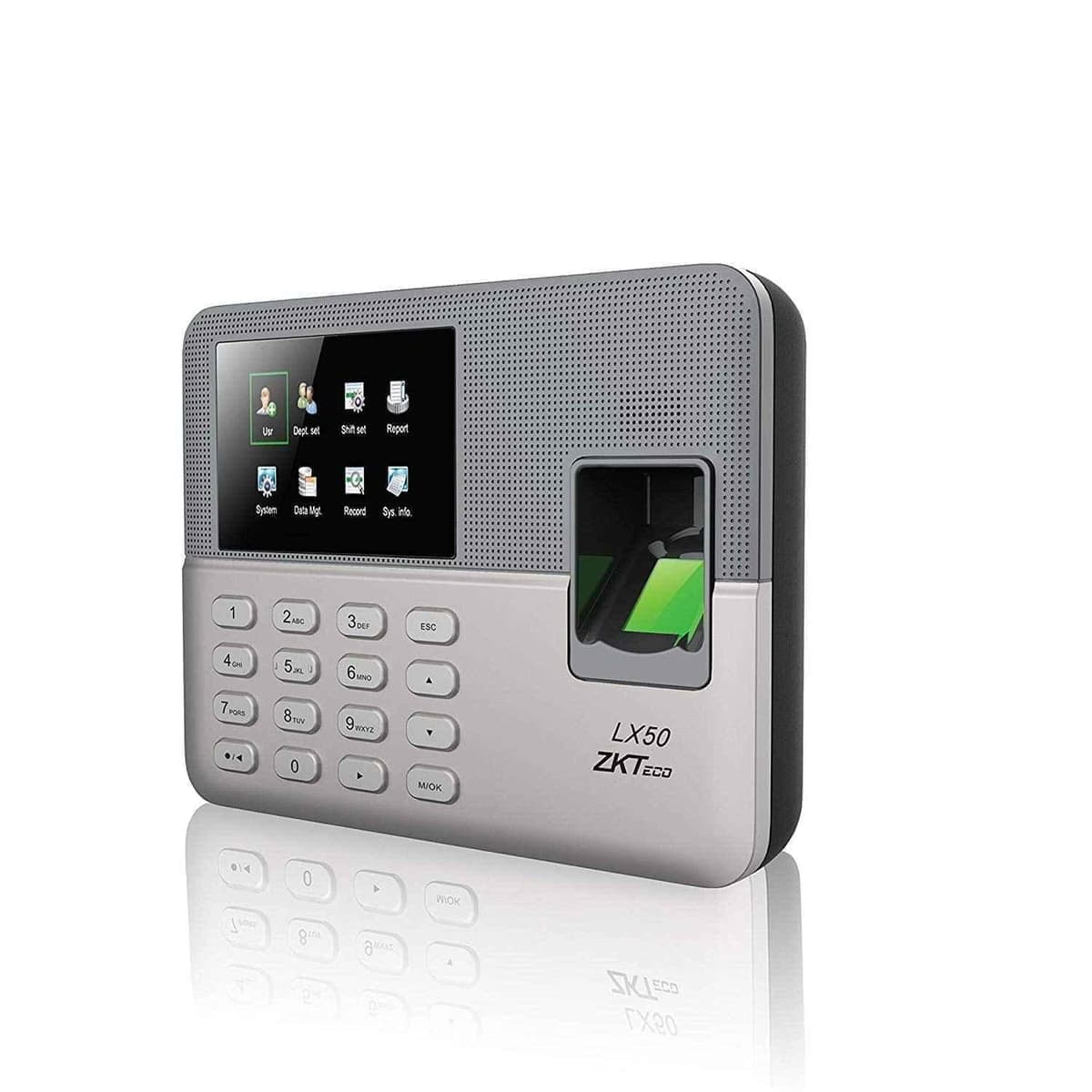 ZKTeco 2.8 inch Biometric Time Attendance Machine, ZKT-LX50