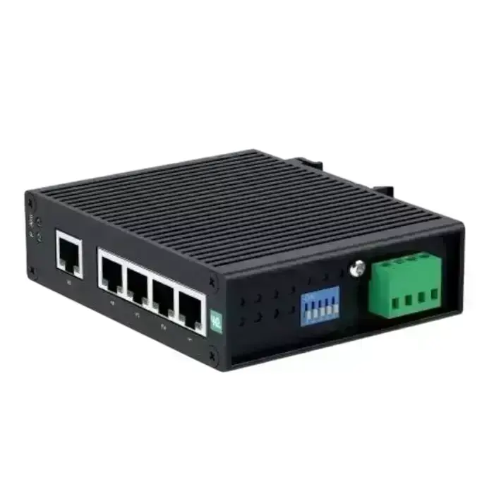 PEPPERL+FUCHS Ethernet Switch DIN Rail Mount, 24 V DC, RJ45, 5 Port, 10/100Mbit/s Network Speed, 70114052