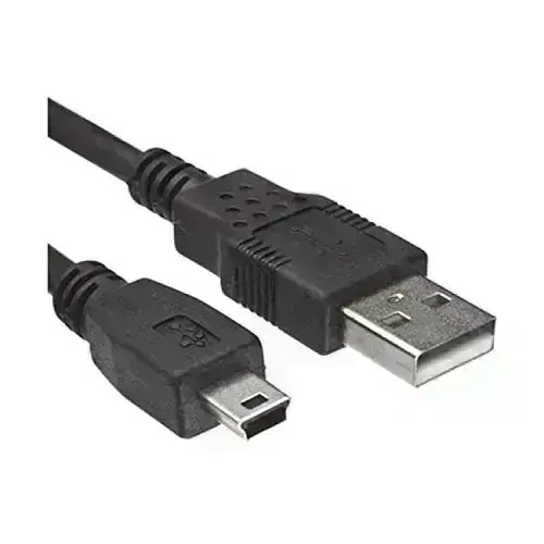 TECHDELIVERS USB 2.0 A to Mini 5 pin B Cable Length 35 cm for External HDDS/Camera/Card Readers
