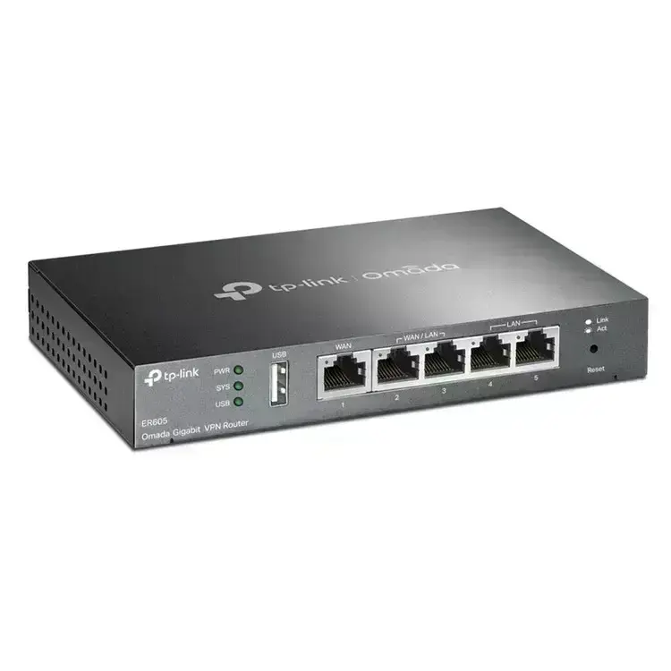 TP-link TL-ER605 SafeStream Gigabit Multi-WAN VPN Router
